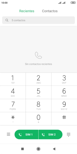 Pulsa el icono de menú.