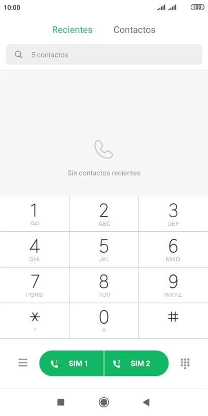 Pulsa el icono de menú.