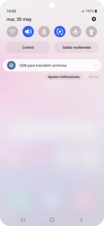 Pulsa la lista desplegable.
