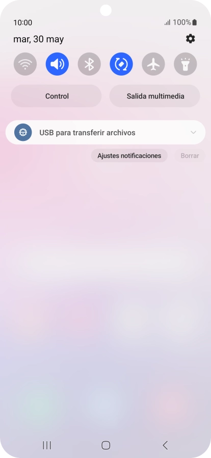 Pulsa la lista desplegable.
