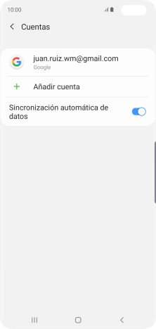Pulsa Añadir cuenta.