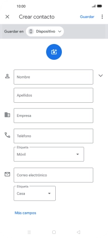 Pulsa la lista desplegable junto a 