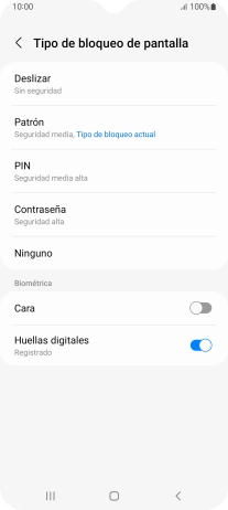 Pulsa Ninguno.
