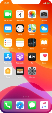 Cuando el icono de carga de batería aparece en la pantalla, el teléfono se está cargando.