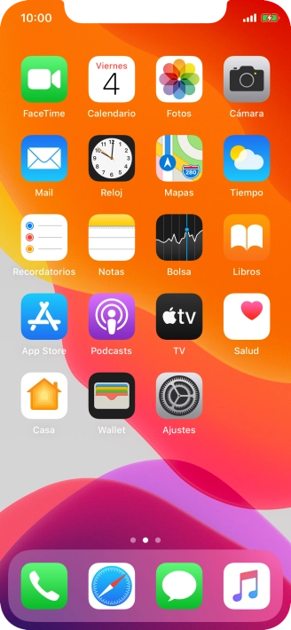 Cuando el icono de carga de batería aparece en la pantalla, el teléfono se está cargando.