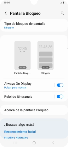 Pulsa la tecla de inicio para terminar y regresar a la pantalla de inicio.