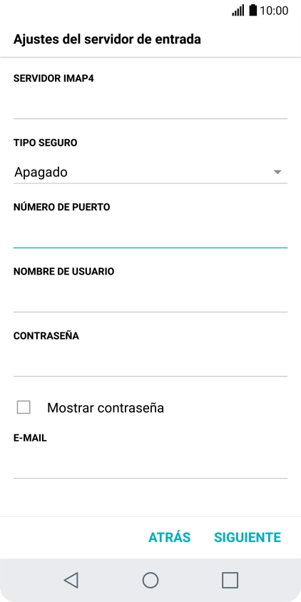 Pulsa en el campo bajo 