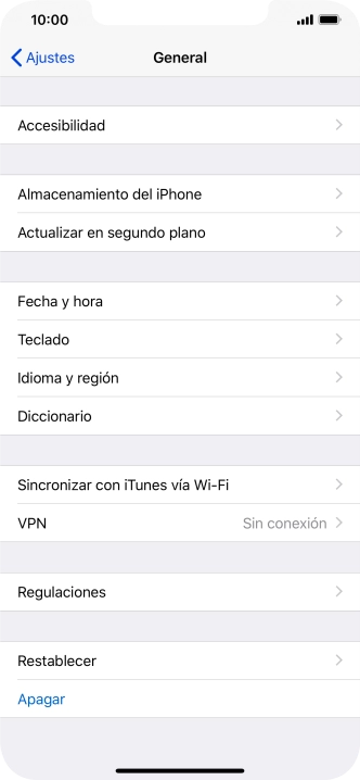 Pulsa Fecha y hora.