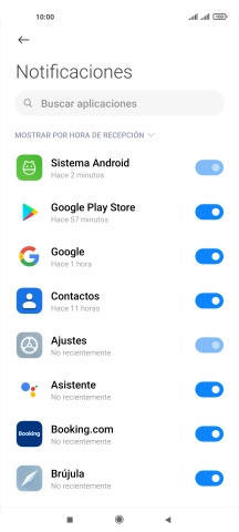 Pulsa la app deseada.