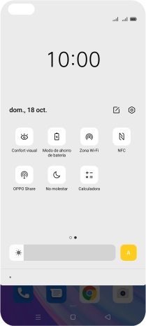Pulsa Modo de ahorro de batería para activar la función.