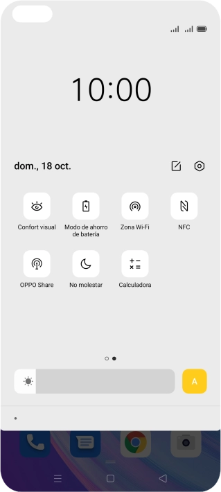 Pulsa Modo de ahorro de batería para activar la función.