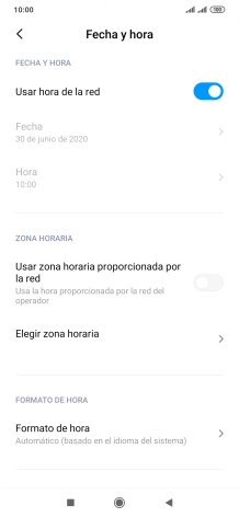 Pulsa el indicador junto a 