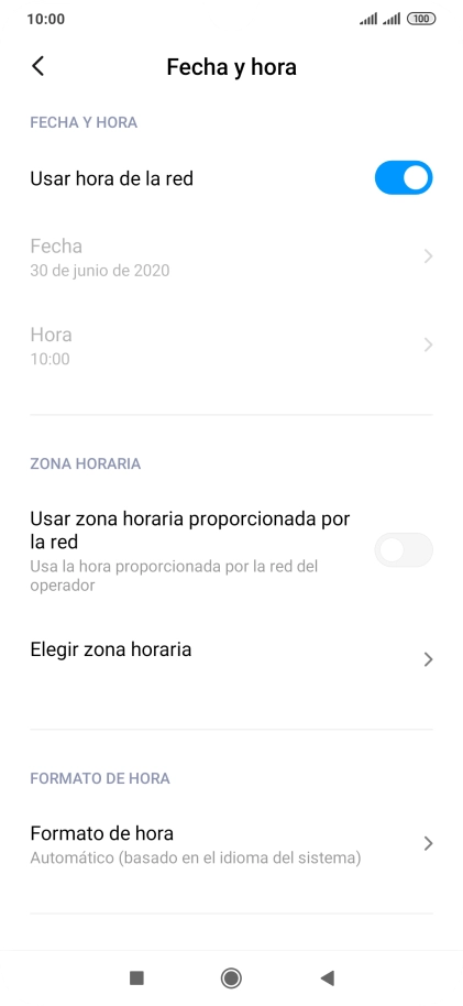 Pulsa el indicador junto a 