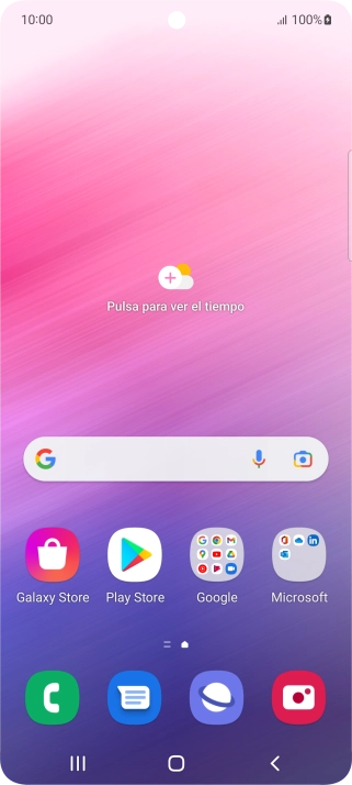 Cuando el icono de carga de batería aparece en la pantalla, el teléfono se está cargando.