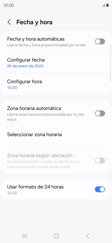 Pulsa el indicador junto a 