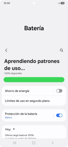 Pulsa Ahorro de energía.