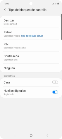 Pulsa Ninguno.
