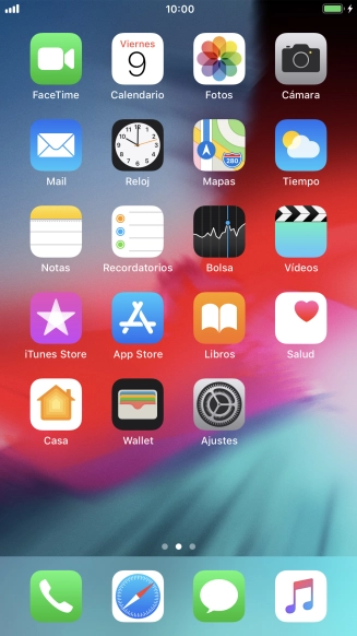 Cuando el icono de carga de batería aparece en la pantalla, el teléfono se está cargando.