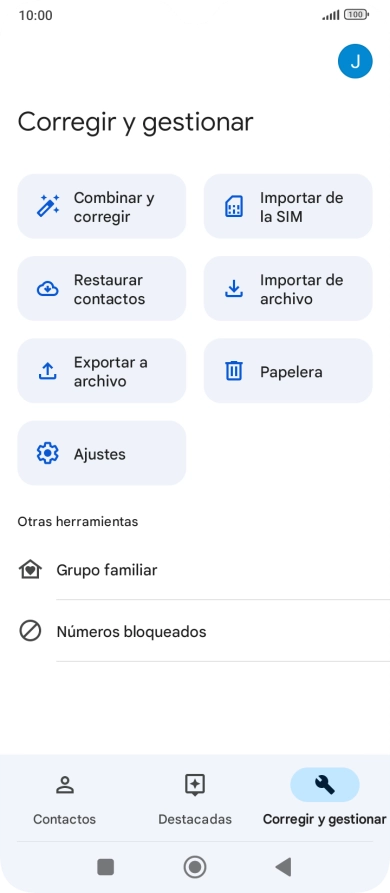 Pulsa Importar de la SIM.