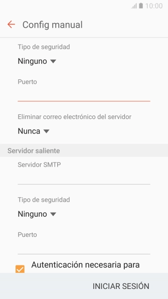 Pulsa la lista desplegable bajo 