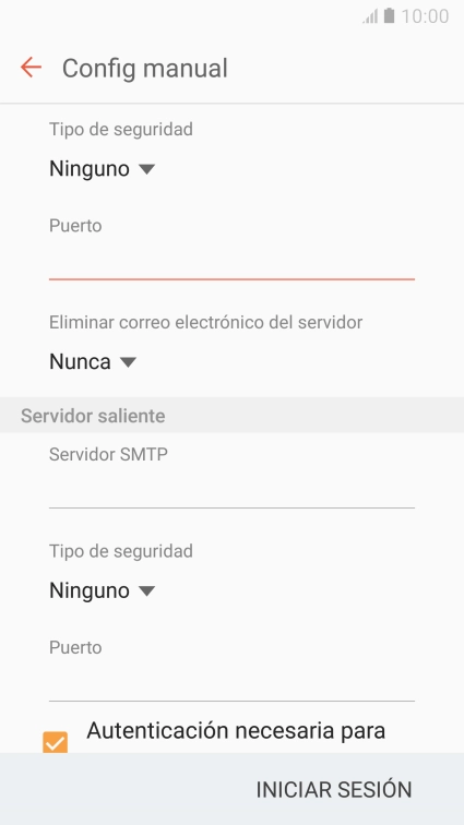 Pulsa la lista desplegable bajo 