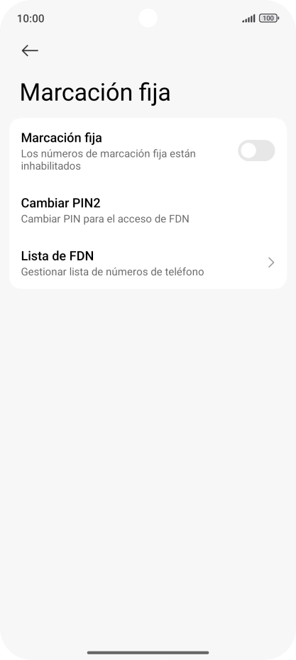 Pulsa el indicador junto a 