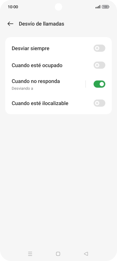 Pulsa la tecla de inicio para terminar y regresar a la pantalla de inicio.
