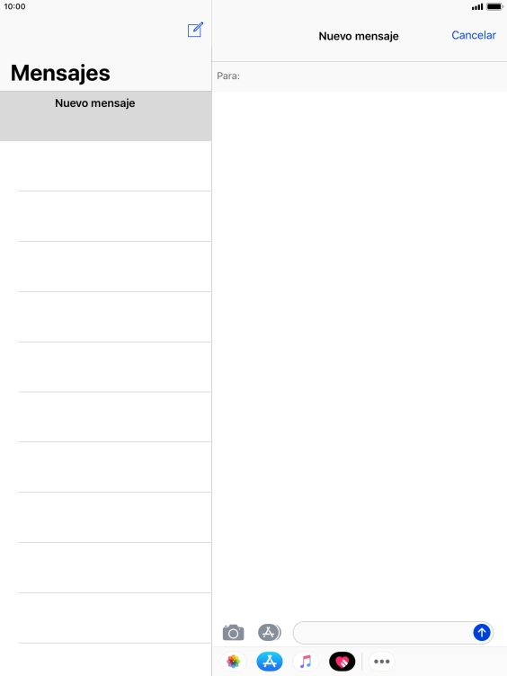 Pulsa Para: e introduce las primeras letras del nombre deseado.