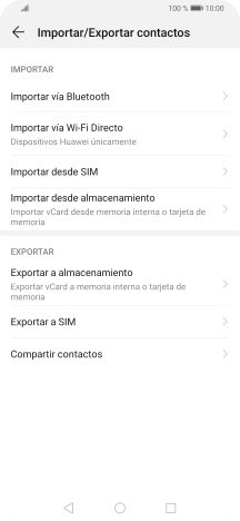 Pulsa Importar desde SIM.