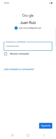 Pulsa Siguiente.