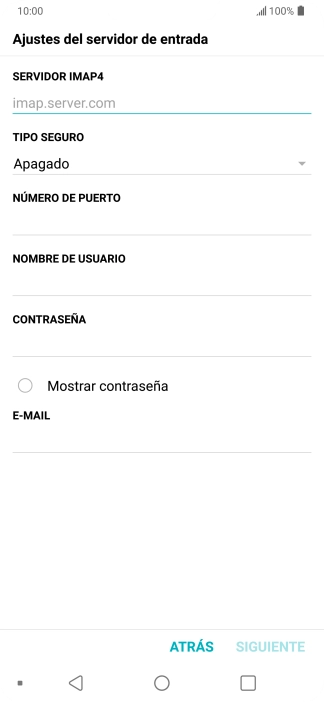 Pulsa en el campo bajo 