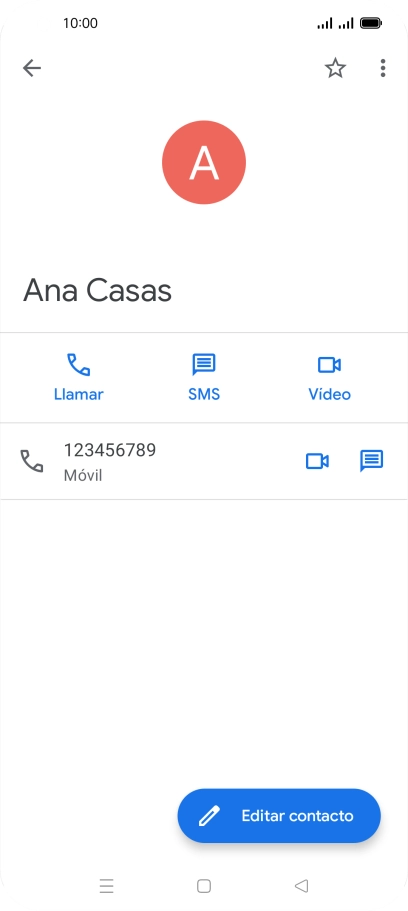 Pulsa la tecla de inicio para terminar y regresar a la pantalla de inicio.