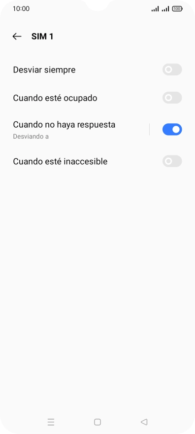 Pulsa la tecla de inicio para terminar y regresar a la pantalla de inicio.