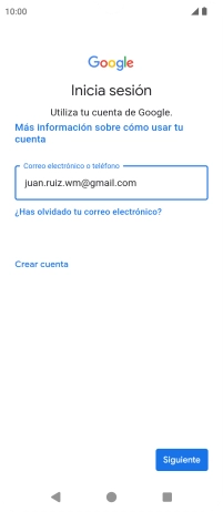 Pulsa Siguiente.