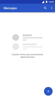 Pulsa el icono de nuevo mensaje.