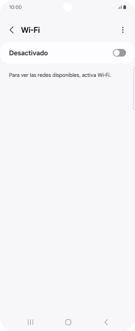 Pulsa el indicador para activar la función.