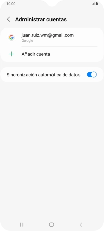Pulsa la tecla de inicio para terminar y regresar a la pantalla de inicio.