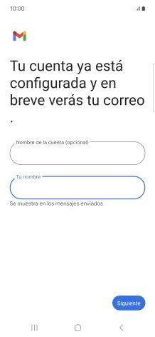 Pulsa Siguiente.