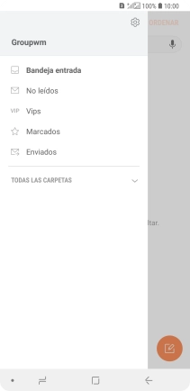Pulsa la cuenta de correo electrónico deseada.