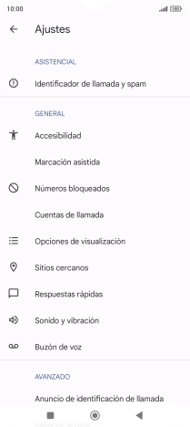 Pulsa Buzón de voz.