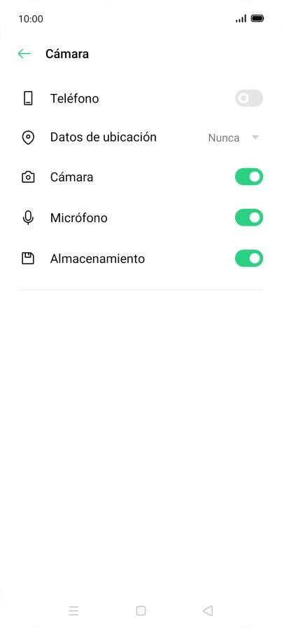 Pulsa la lista desplegable junto a 