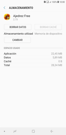 Pulsa la tecla de inicio para terminar y regresar a la pantalla de inicio.