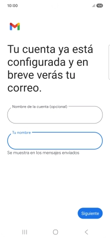 Pulsa Siguiente.