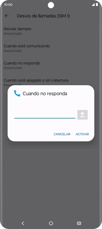Introduce +34600132000 y pulsa ACTIVAR.