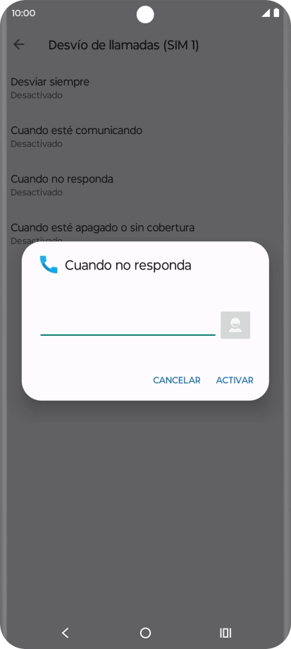 Introduce +34600132000 y pulsa ACTIVAR.