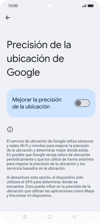 Si pulsas el indicador junto a 