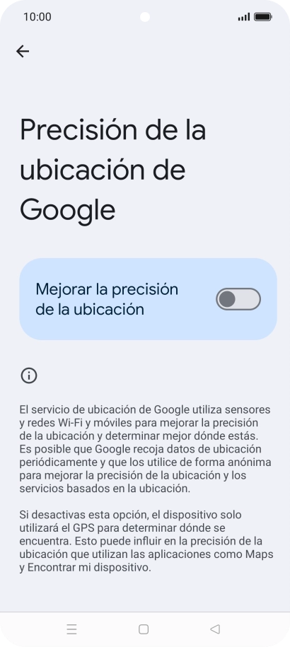 Si pulsas el indicador junto a 