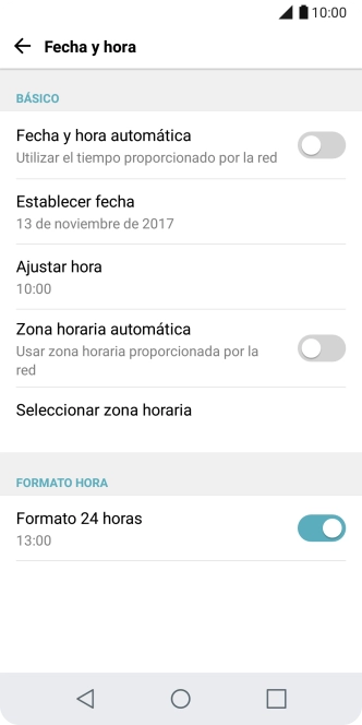 Pulsa el indicador junto a 