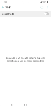 Pulsa el indicador para activar la función.