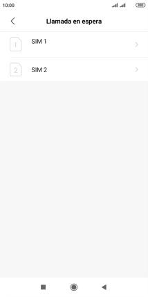 Pulsa la tarjeta SIM deseada.